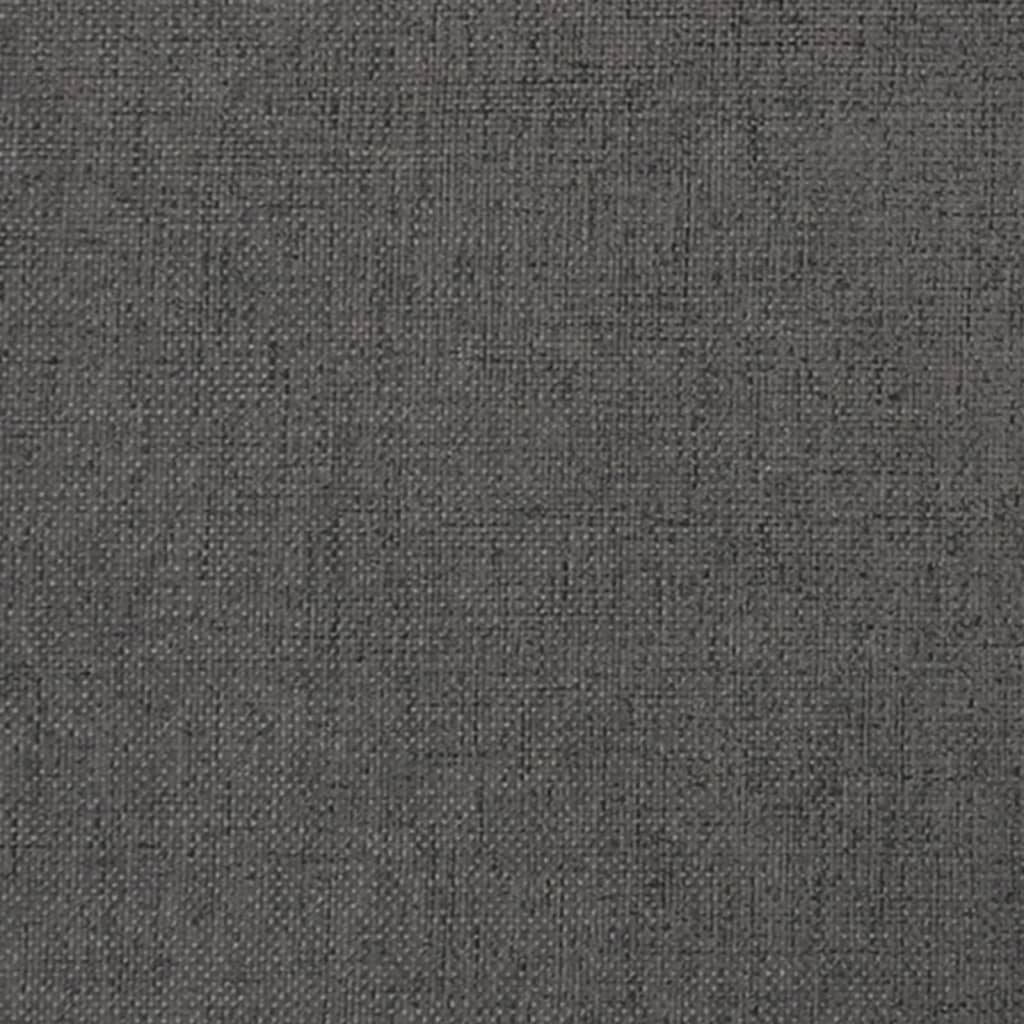Sillón con patas mecedoras madera caucho terciopelo gris oscuro