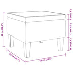 Taburete con patas de madera tapizado tejido crema