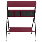 Mesa cambiadora de hierro rojo