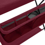Mesa cambiadora de hierro rojo