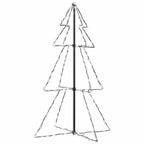 Árbol de Navidad 160 LEDs interior y exterior 78x120 cm