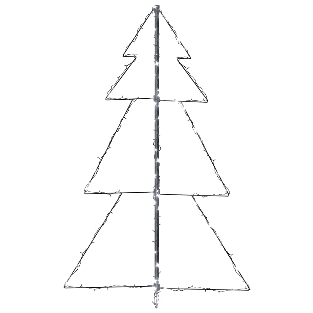 Árbol de Navidad 160 LEDs interior y exterior 78x120 cm