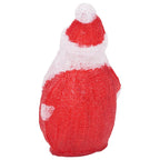 Figura de Papá Noel de acrílico navideño LED 28 cm