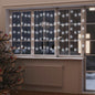 Cortina de luces estrellas 200 LEDs azul 8 funciones