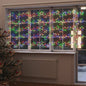 Cortina de luces estrellas 200 LEDs azul 8 funciones