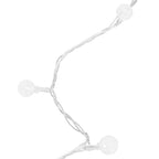 Guirnalda de luces globos 8 funciones 200 LED blanco frío 20 m