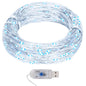 Guirnalda de micro luces LED 40 m 400 LED blanco cálido