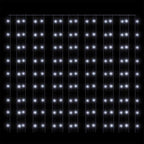 Cortina de luces LED 300 LED blanco frío 8 funciones 3x3 m