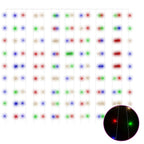 Cortina de luces 3x3 m 300 LED de colores 8 funciones