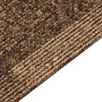 Alfombra para el suelo 20 pcs Marrón 50 x 50 cm PP
