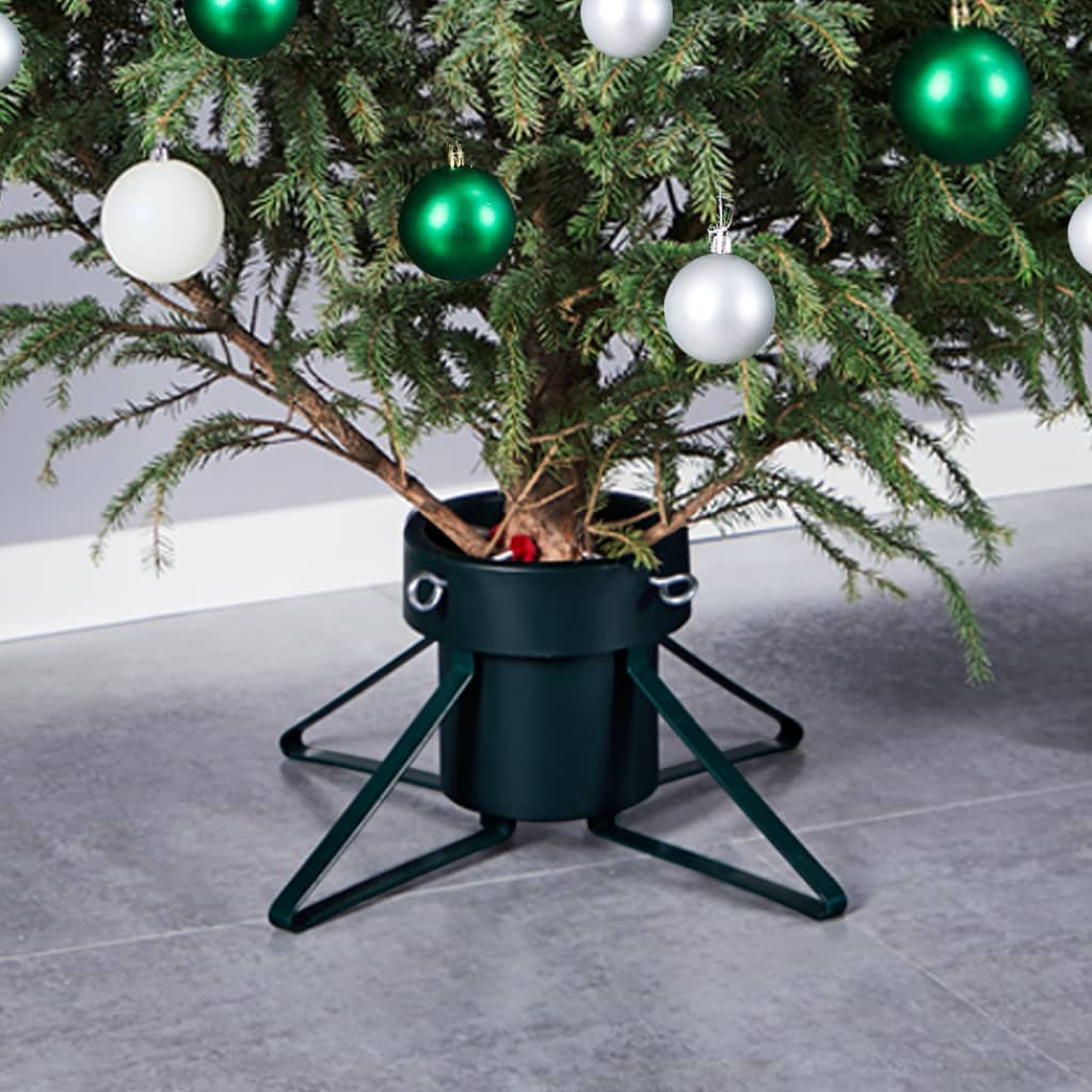 Soporte para árbol de Navidad blanco 47x47x13,5 cm