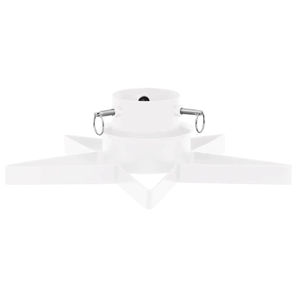 Soporte para árbol de Navidad blanco 47x47x13,5 cm