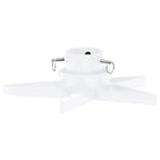 Soporte para árbol de Navidad blanco 47x47x13,5 cm