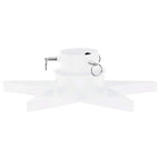 Soporte para árbol de Navidad blanco 47x47x13,5 cm