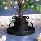 Soporte para árbol de Navidad blanco 47x47x13,5 cm