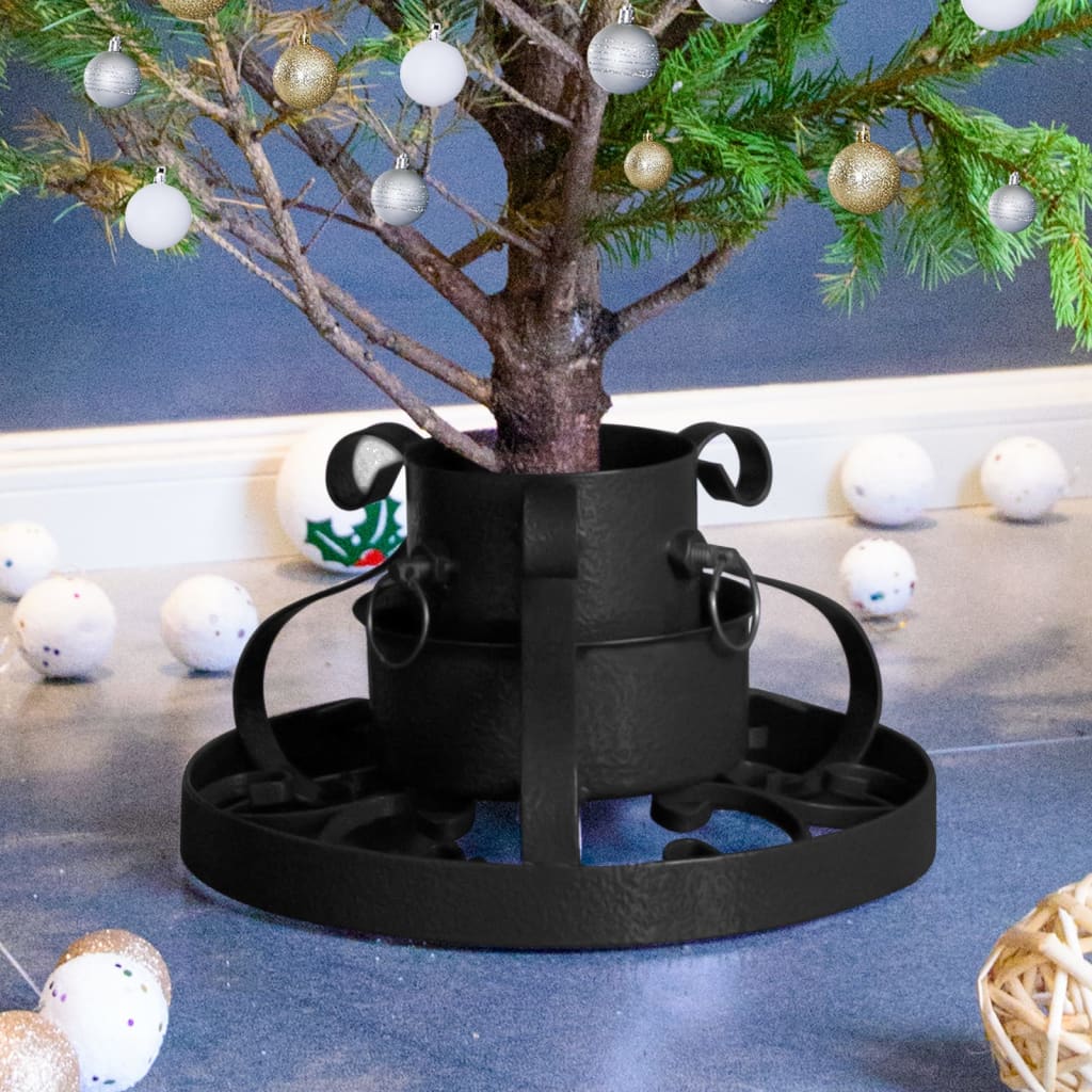 Soporte para árbol de Navidad blanco 47x47x13,5 cm