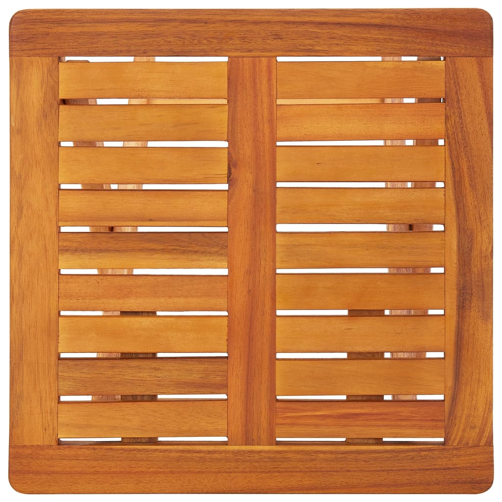 Tumbonas con mesa y cojines 2 uds madera maciza de acacia