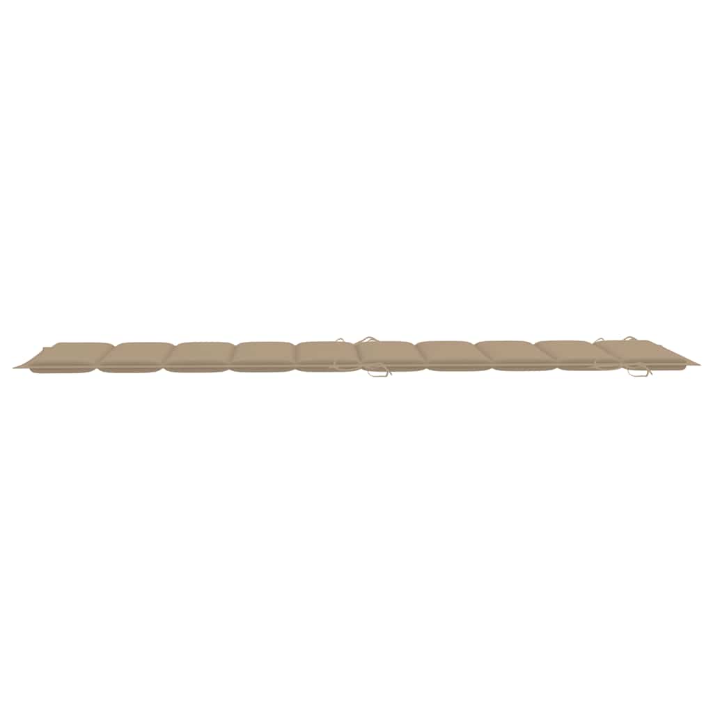 Tumbonas con cojines 2 unidades madera maciza de acacia