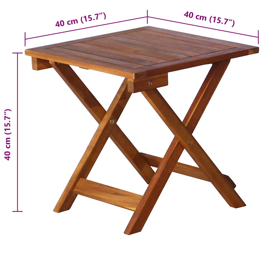 Tumbonas 2 unidades con mesa y cojines madera maciza de acacia