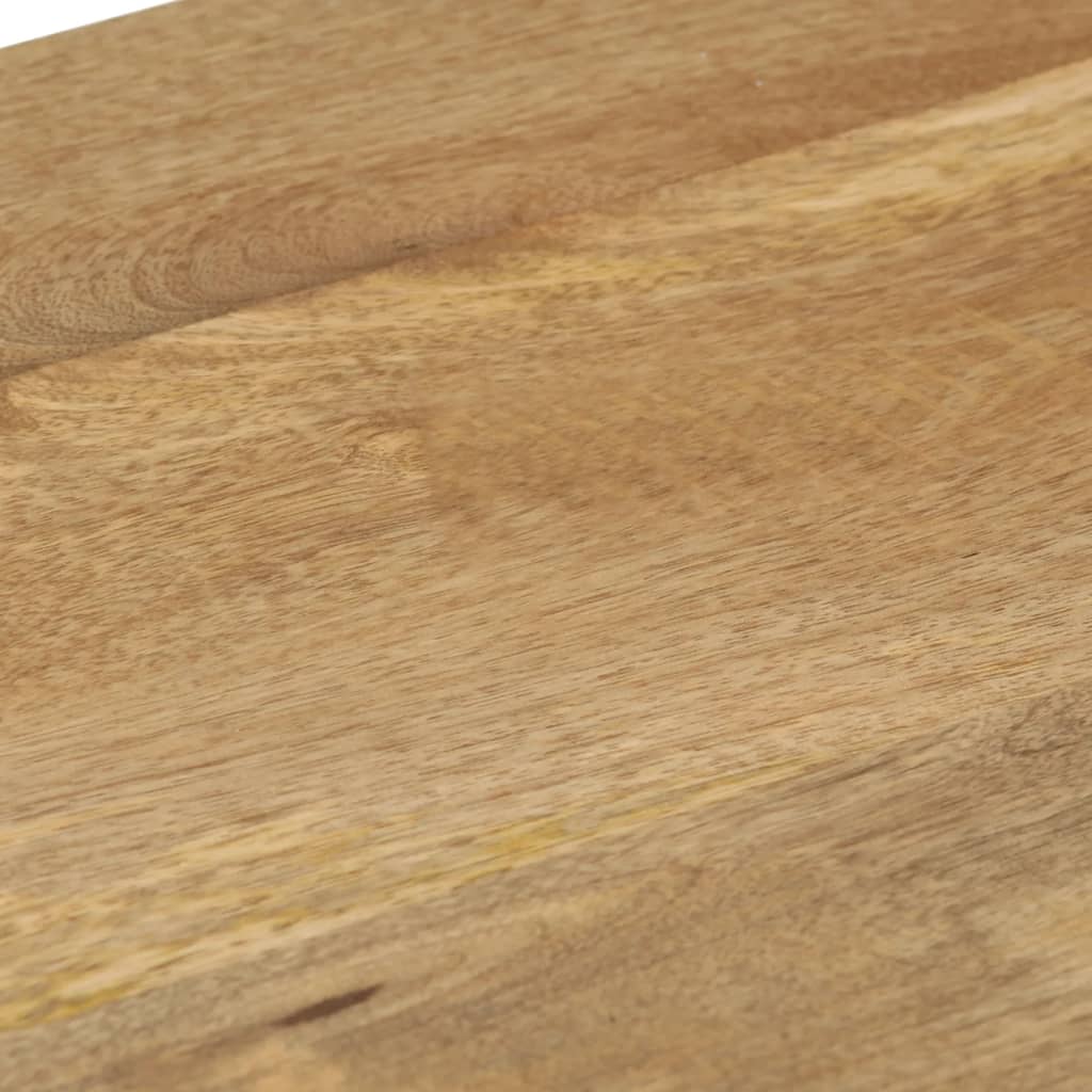 Mesa auxiliar de madera maciza de mango 35x45x65 cm