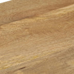 Mesa auxiliar de madera maciza de mango 35x45x65 cm