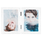 Marco de foto collage plegable blanco 2x(13x18 cm)