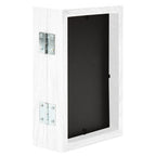 Marco de foto collage plegable blanco 2x(13x18 cm)