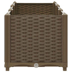 Jardinera elevada 120x40x38 cm Polipropileno