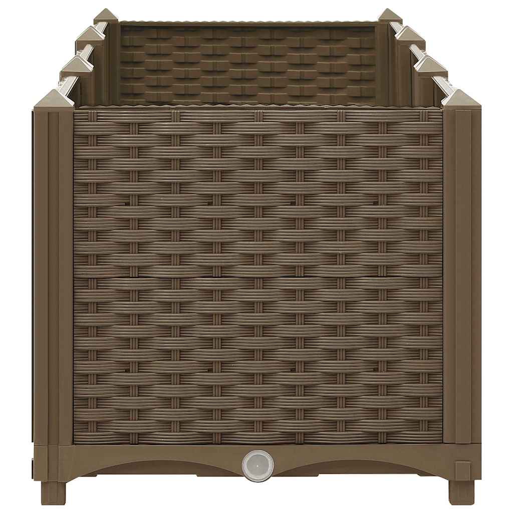 Jardinera elevada 120x40x38 cm Polipropileno