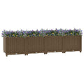 Jardinera elevada 160x40x38 cm Polipropileno