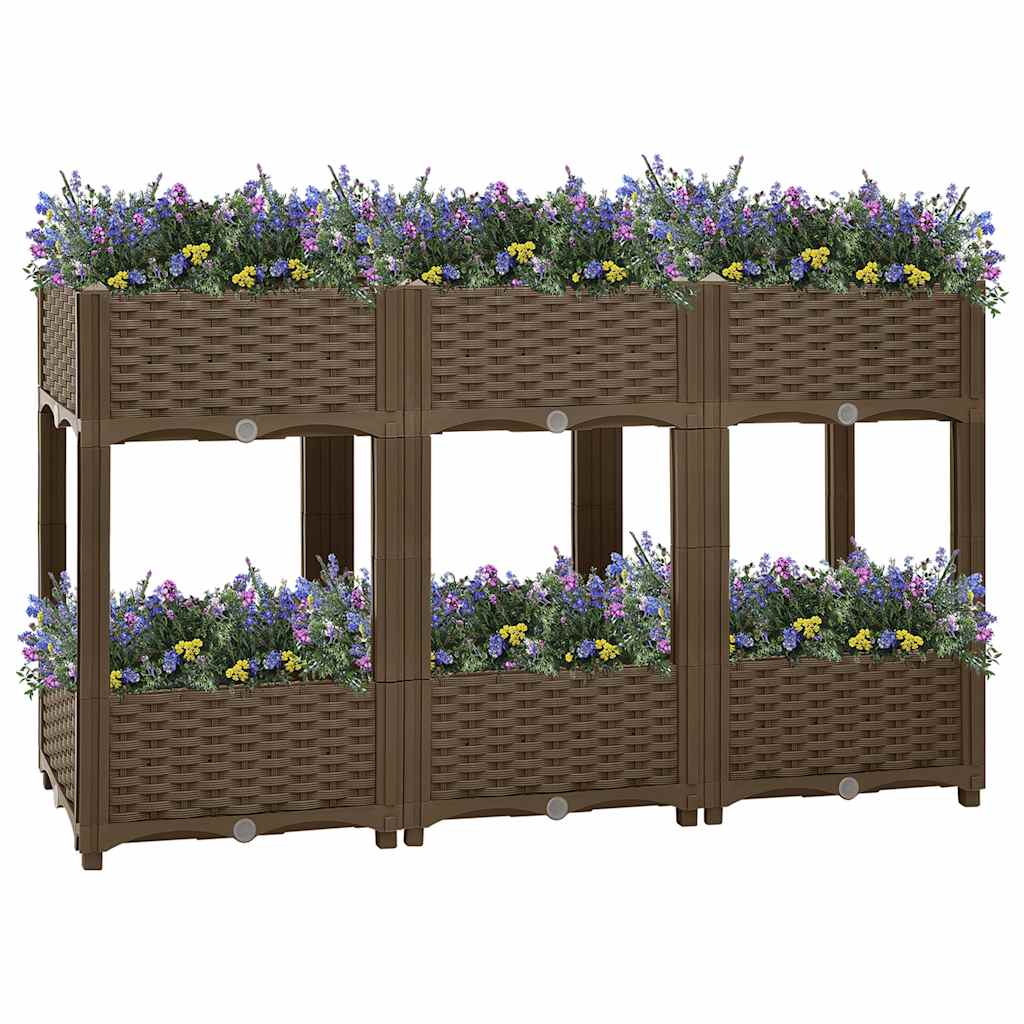 Arriate 120x40x23 cm polipropileno