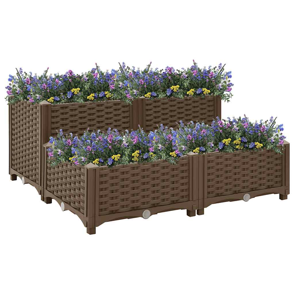 Arriate 120x40x23 cm polipropileno