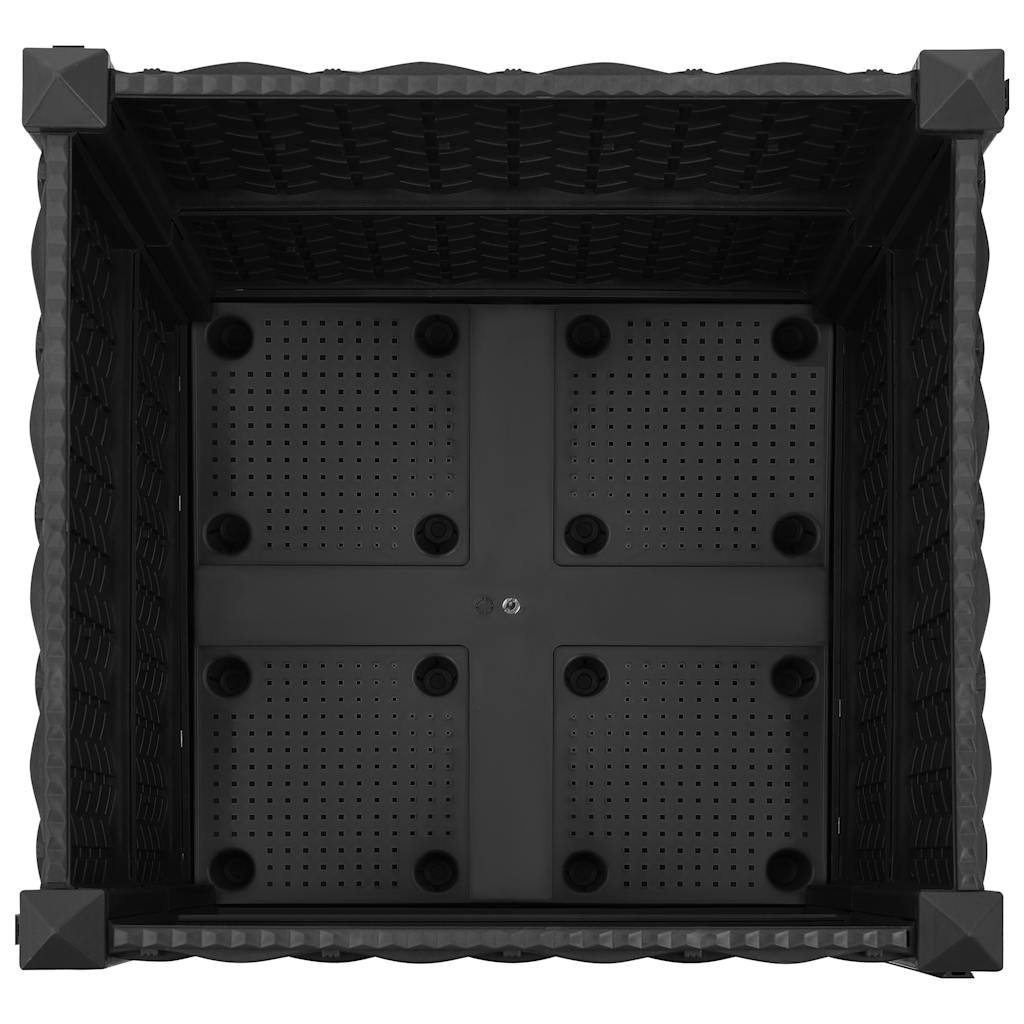 Jardinera elevada 40x40x38 cm Polipropileno
