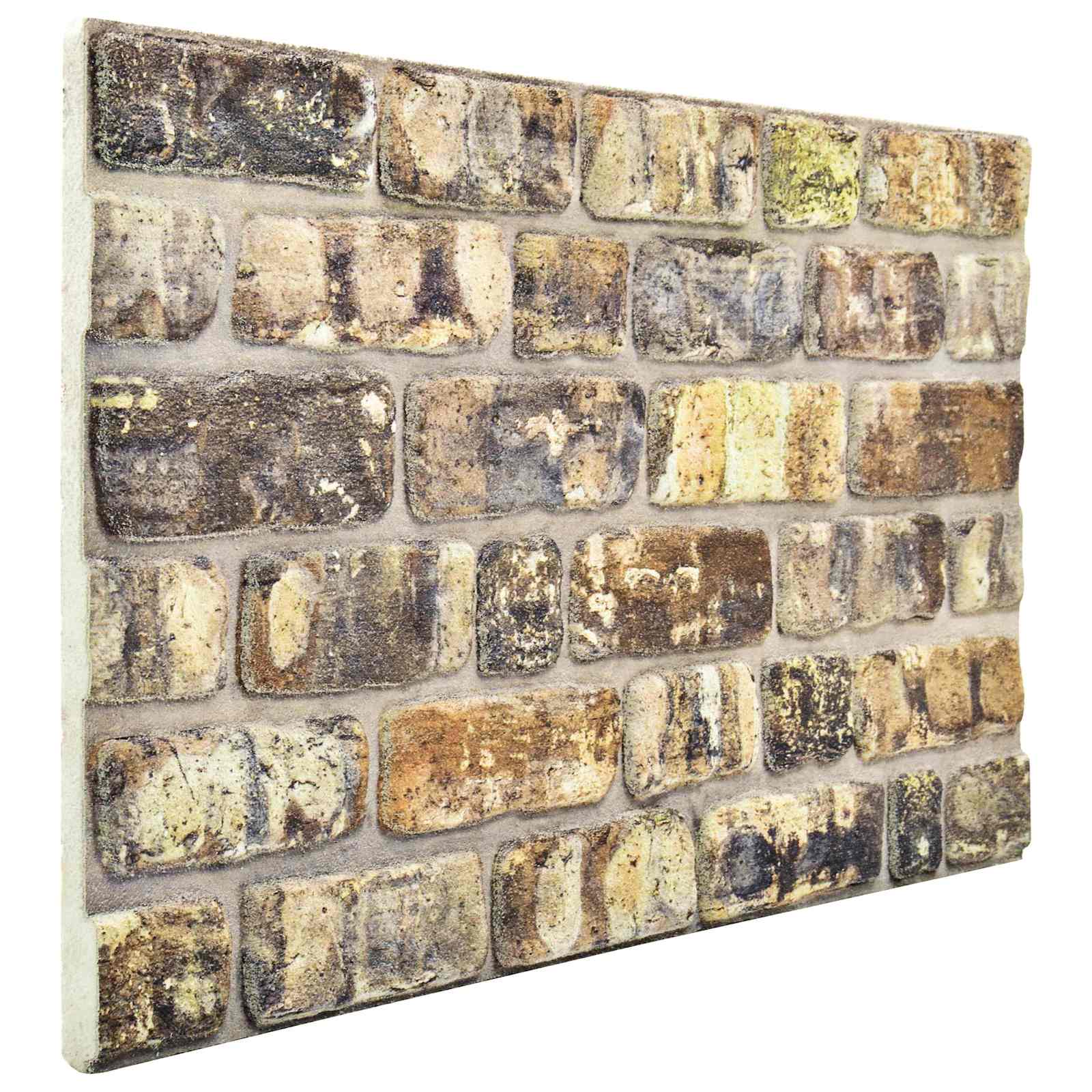 Painéis de Parede 10 unid. Areia 100 x 50 cm Espuma EPS
