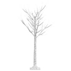 Árbol de Navidad LED blanco cálido sauce interior exterior 1,2m