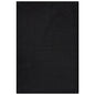 Felpudo a rayas negro y gris 115x200 cm