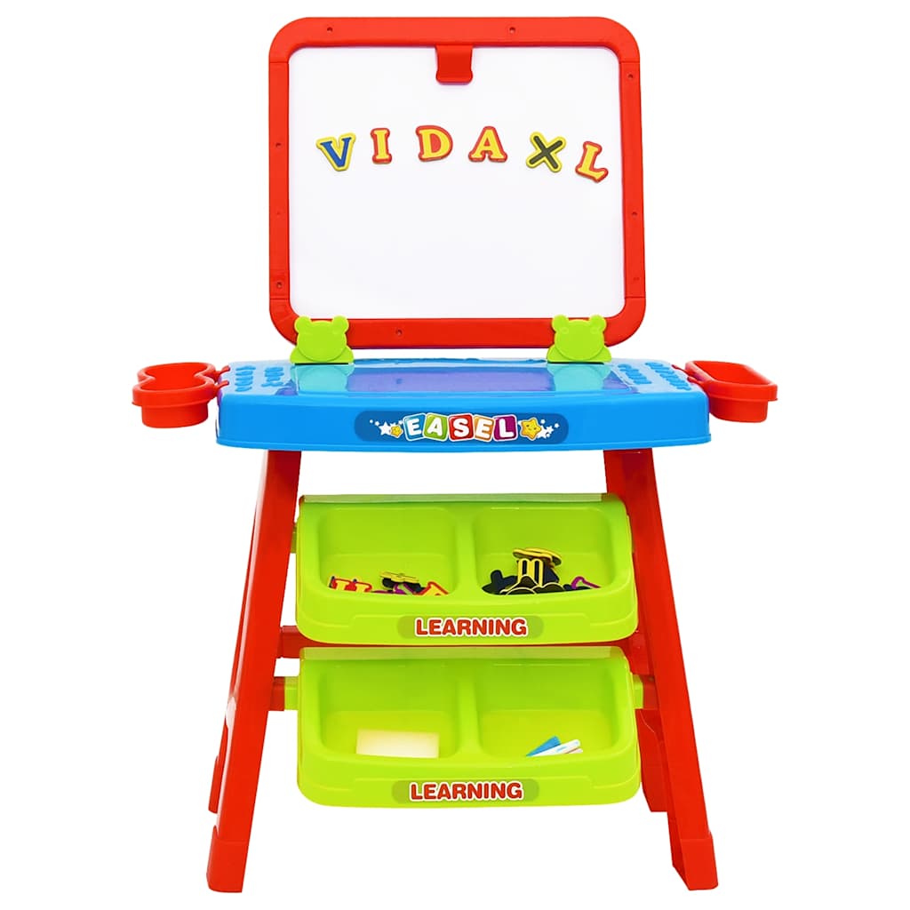 Caballete y mesa de aprendizaje para niños 3-1 set de juego