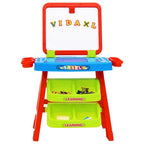 Caballete y mesa de aprendizaje para niños 3-1 set de juego