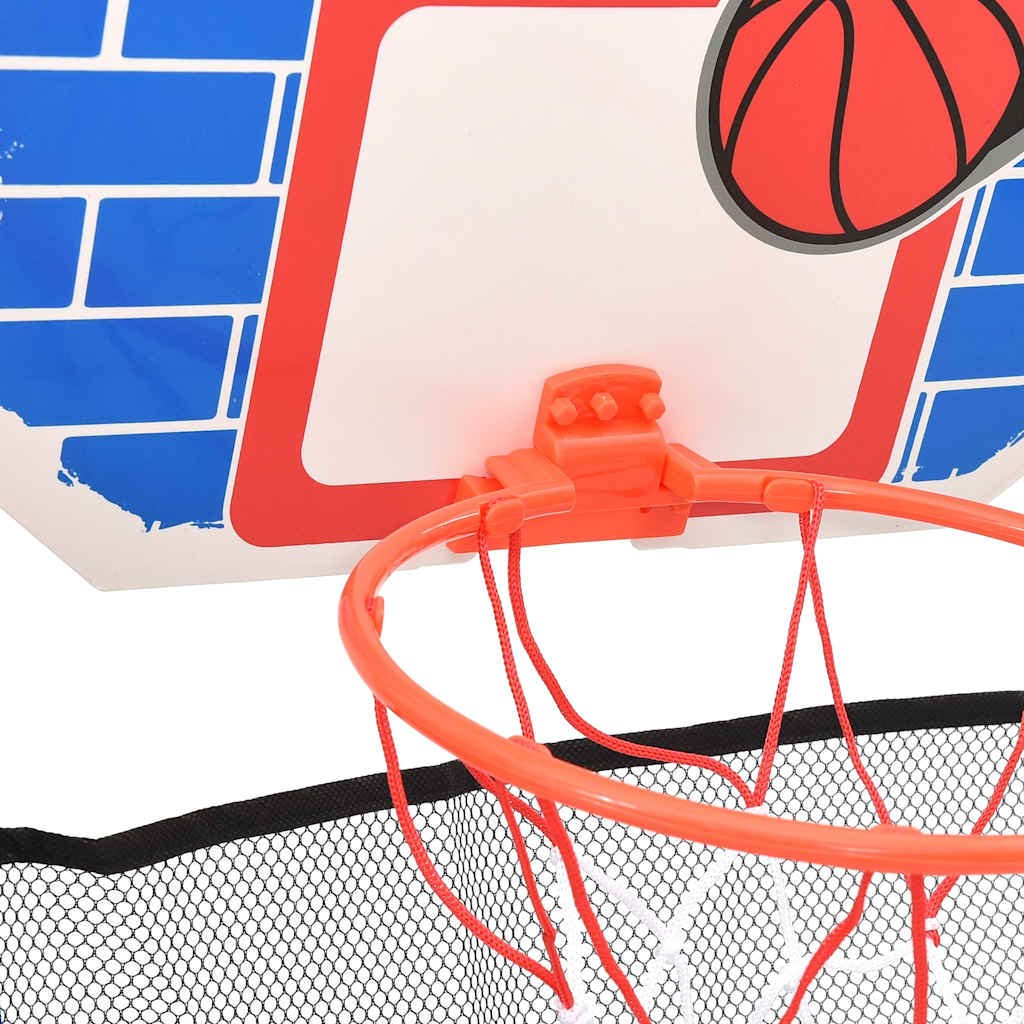 Set baloncesto infantil multifuncional suelo y pared