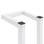 Toallero de acero blanco 12,5x12,5x60 cm