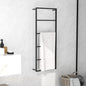 White steel towel rail 12.5x12.5x60 cm