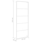 Toallero Blanco 45x10x115 cm Acero