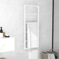 White Towel Rack 45x10x115 cm Steel