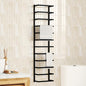 White steel towel rail 12.5x12.5x60 cm