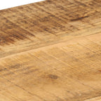 Aparador de madera de mango rugosa 110x30x74 cm