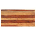 Tablero de mesa madera maciza de acacia 120x60x(2,5-2,7) cm