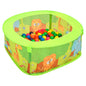 Piscina de bolas com 50 bolas para crianças 75x75x32 cm