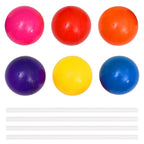 Piscina de bolas con 50 bolas para niños 75x75x32 cm