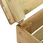 Compostadores de láminas 2 uds madera de pino 80x50x100 cm