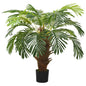 Árbol bananero artificial con macetero 180 cm verde
